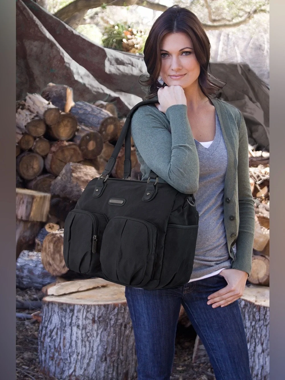 Timi & Leslie Jet Setter Tote Baby Diaper Bag